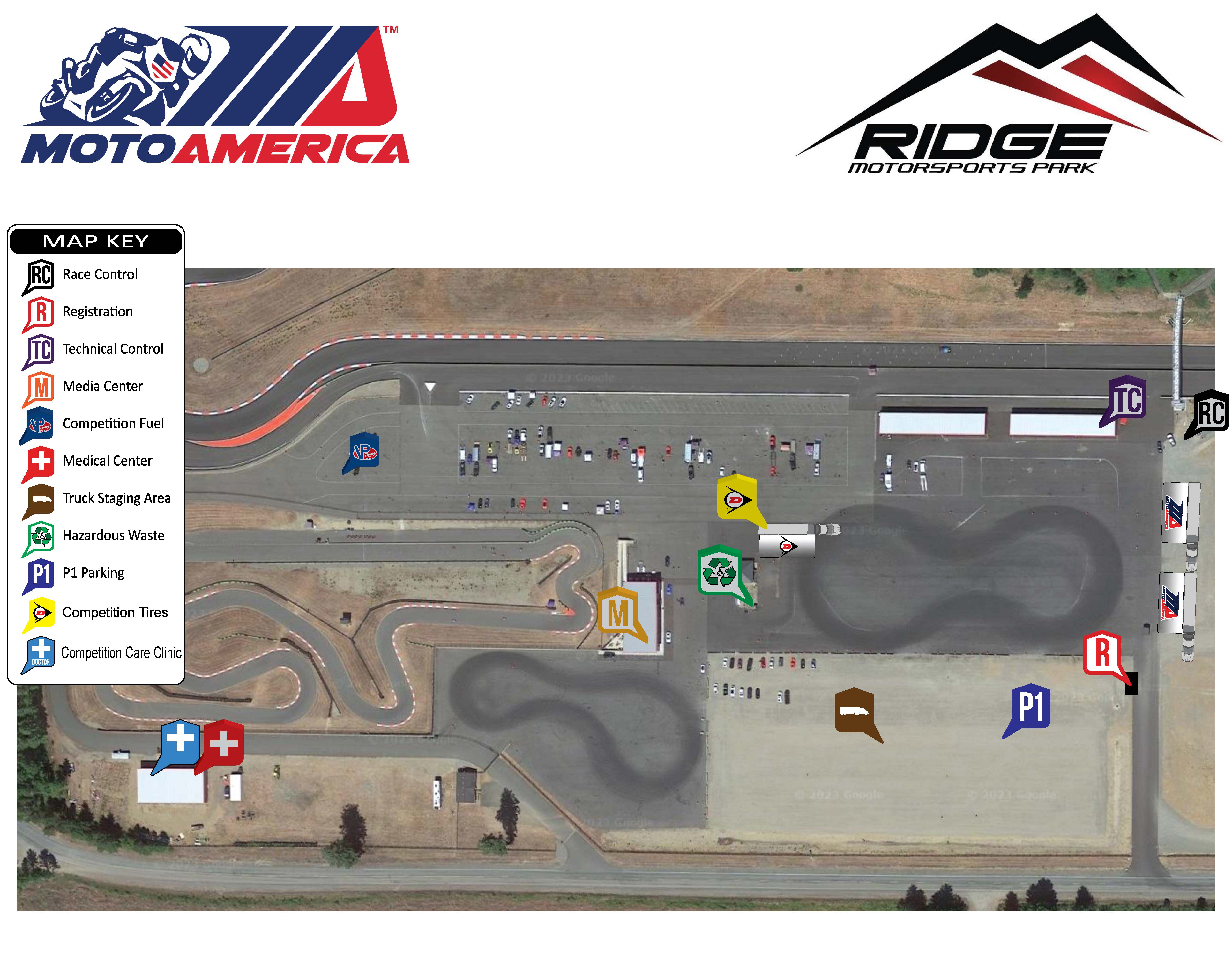 The Ridge Facility Map